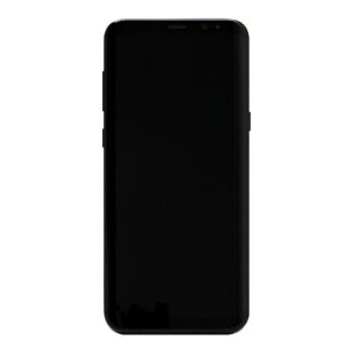 Samsung Galaxy S8 Plus G955F Display und Touchscreen-Digitizer mit Rahmen Midnight Black Service Pack