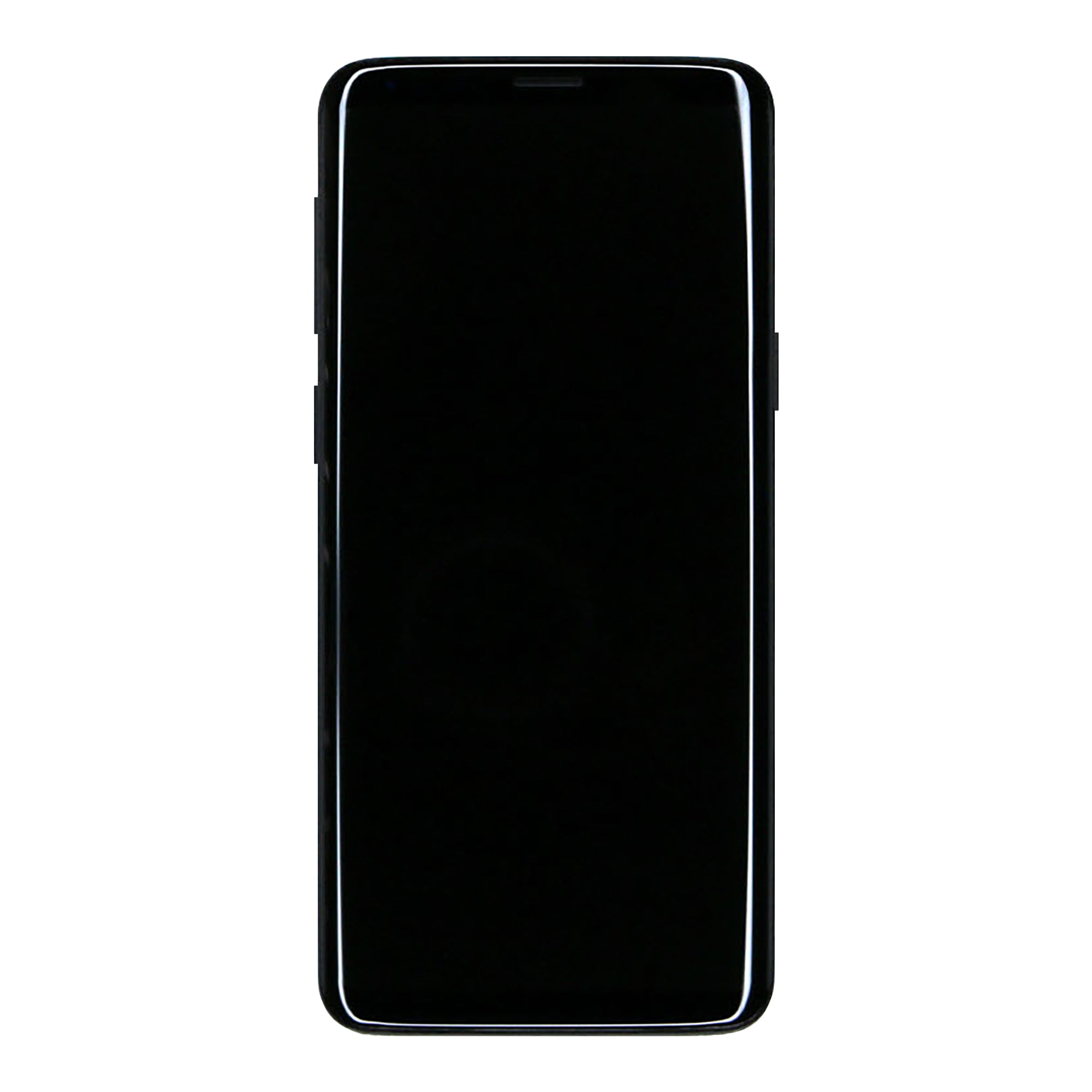 Samsung Galaxy S9 G960F Display und Touchscreen-Digitizer mit Rahmen Midnight Black Service Pack