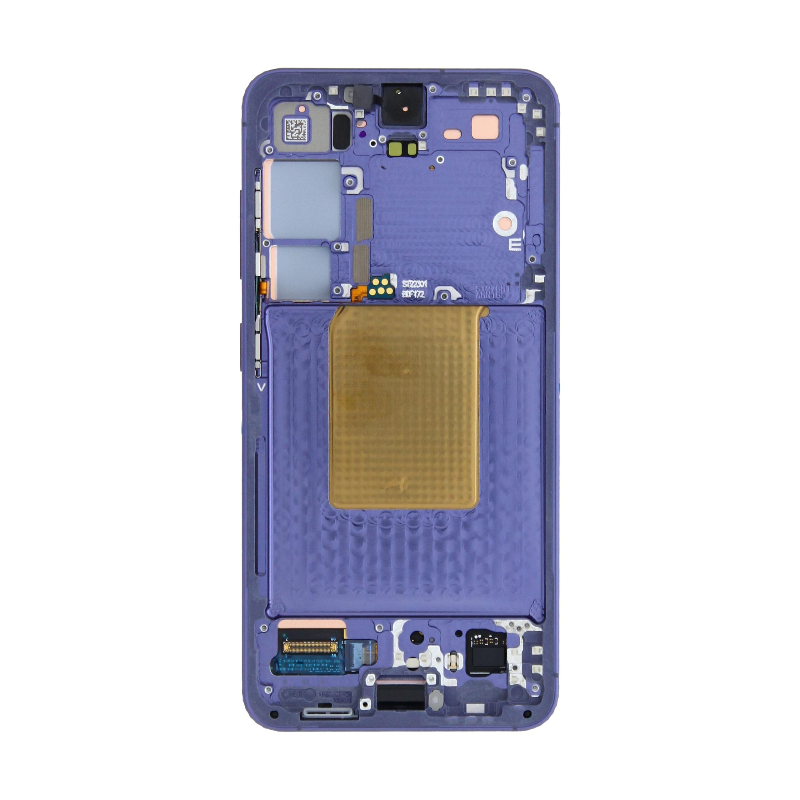 Samsung Galaxy S24 S921B Original vormontiert Display mit Rahmen Cobalt Violet – Bild 3