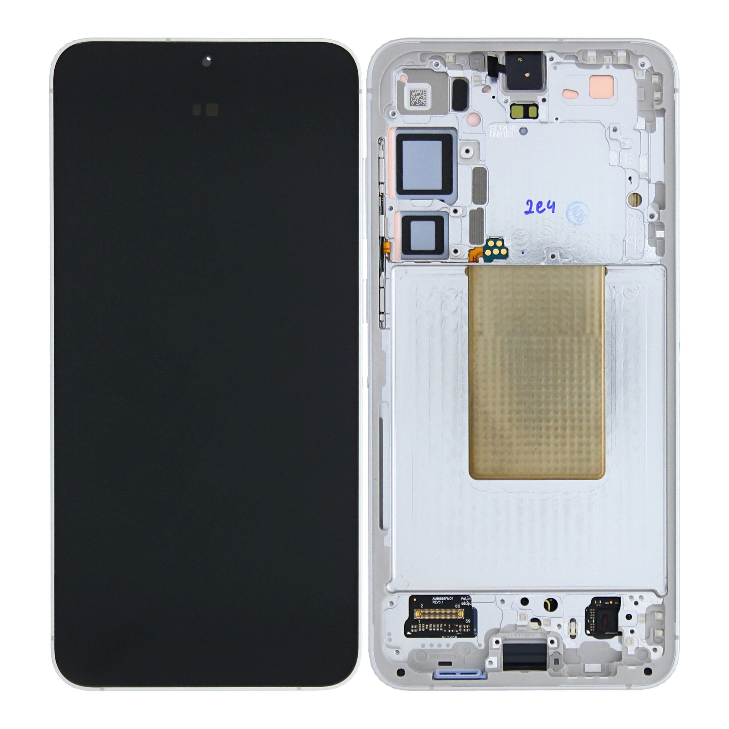 Samsung Original Service Pack Display Galaxy S24 Plus S926B mit Rahmen Grau – Bild 4