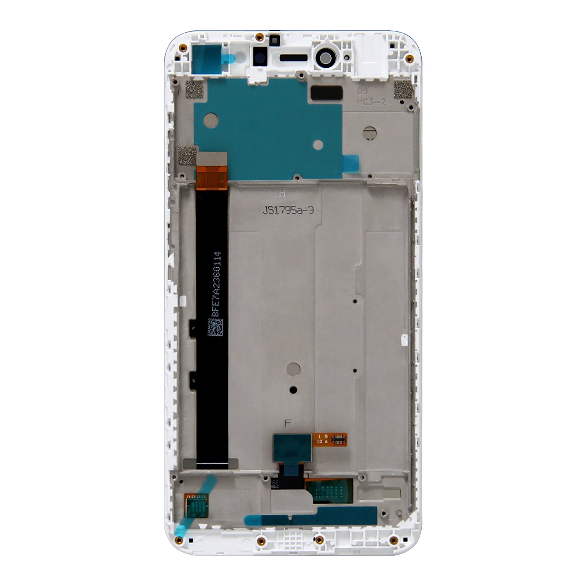OEM Display für Xiaomi Redmi Note 5A (High-End) mit Rahmen Weiß – Bild 3