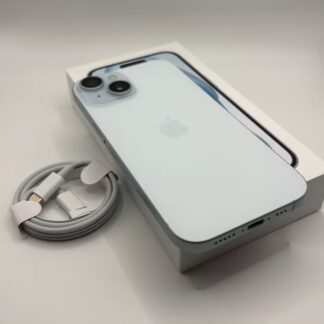 Apple iPhone 15 Blau mit Originalverpackung und Ladekabel