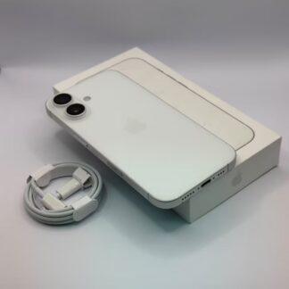 Apple iPhone 16 Weiß mit Originalverpackung und Ladekabel