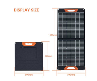 Haisic HS-PV100W-2 Portable Solar Panel – Bild 4
