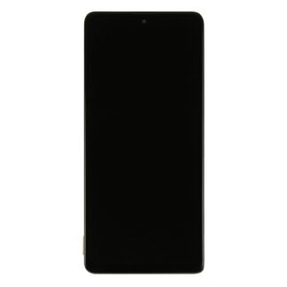 Samsung Galaxy M62 M625F Displayeinheit mit Rahmen Schwarz Hard-OLED