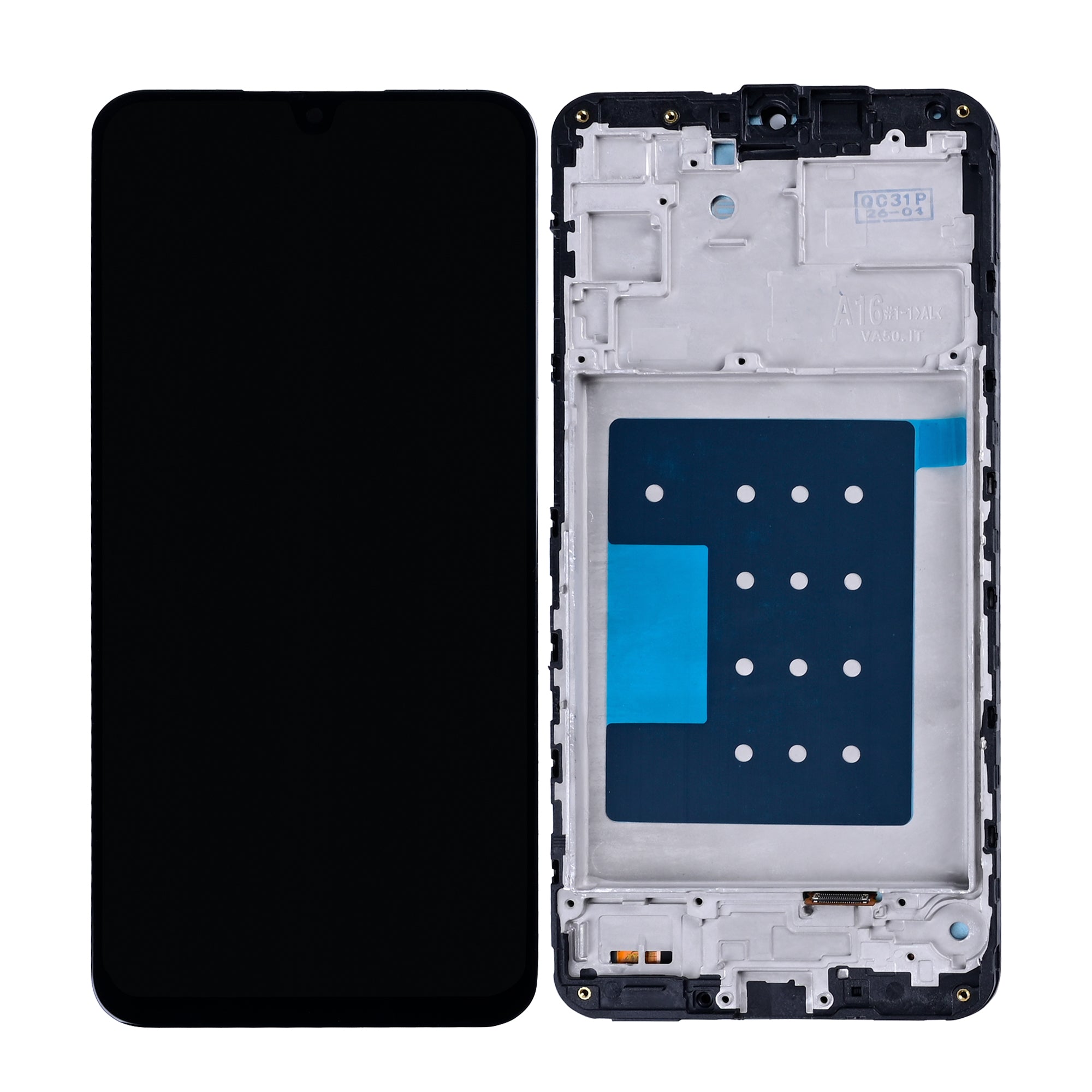 Samsung Galaxy A16 5G A166B Displayeinheit mit Rahmen Blau-Schwarz In-Cell – Bild 3