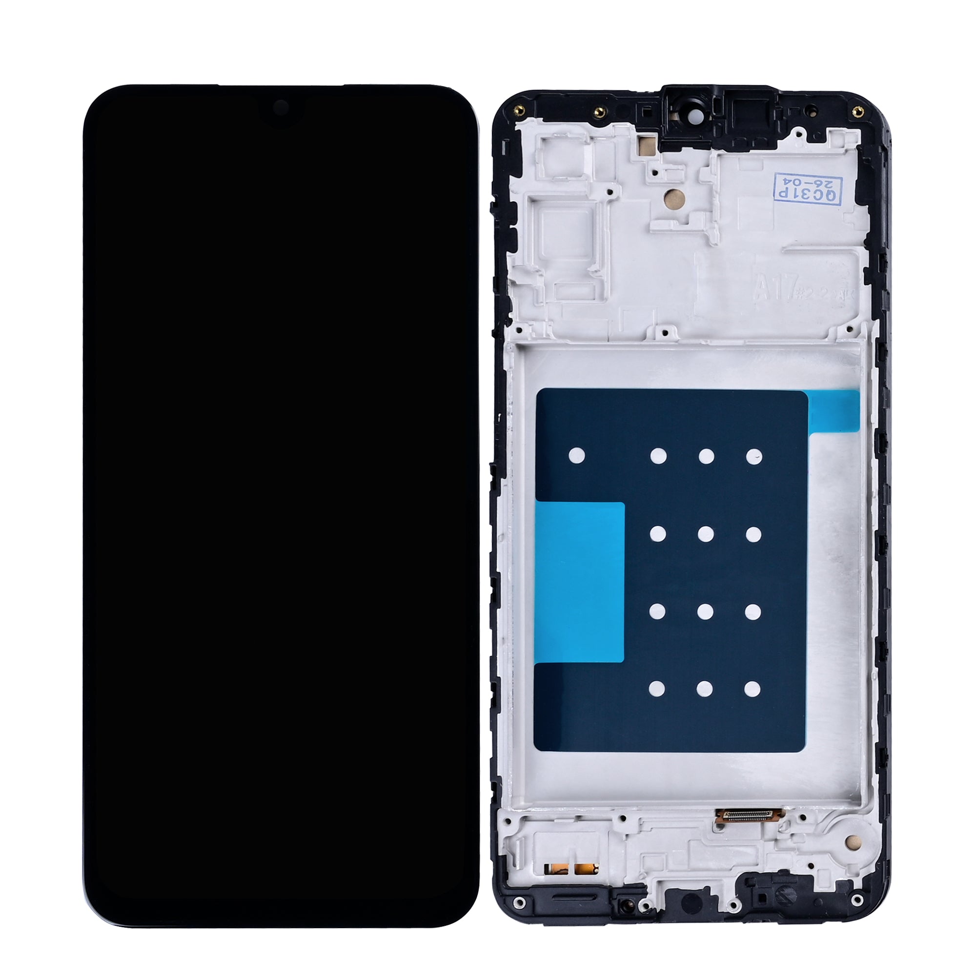 Samsung Galaxy A17 5G A176B Displayeinheit mit Rahmen Schwarz In-Cell – Bild 3