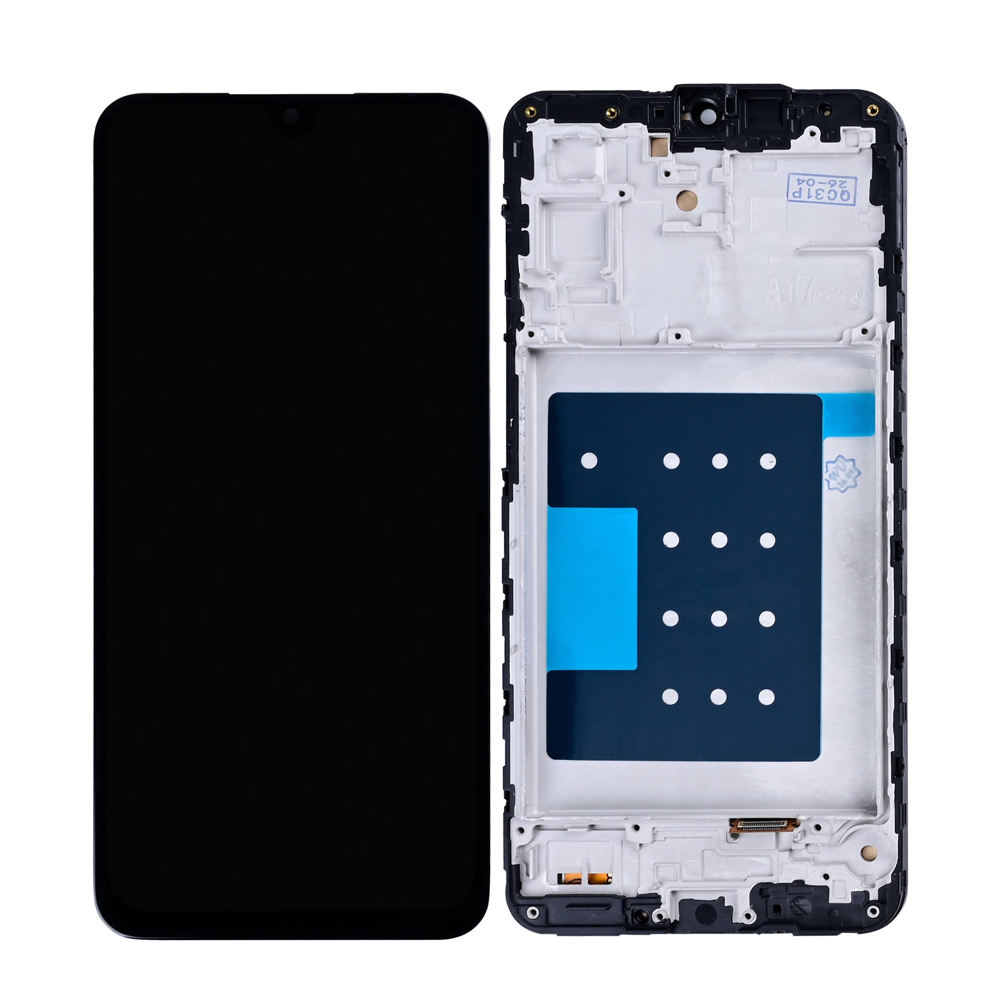 Samsung Galaxy A17 4G A175F Displayeinheit mit Rahmen Schwarz In-Cell – Bild 3