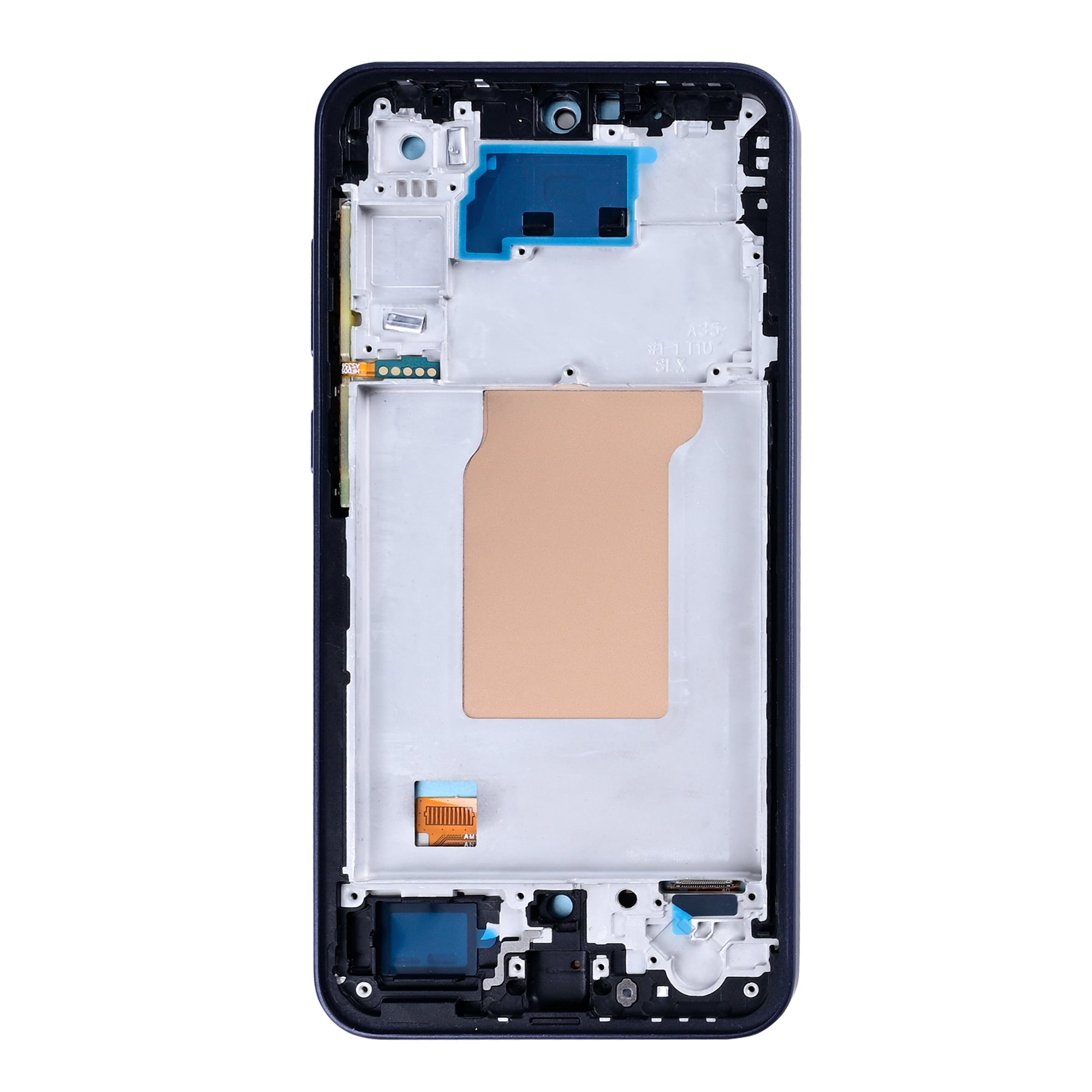 Samsung Galaxy A35 A356B Displayeinheit mit Rahmen Marineblau In-Cell – Bild 2