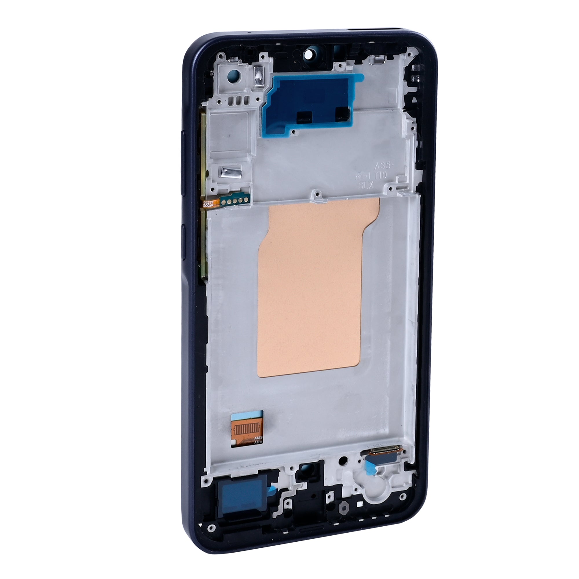 Samsung Galaxy A35 A356B Displayeinheit mit Rahmen Marineblau In-Cell – Bild 3