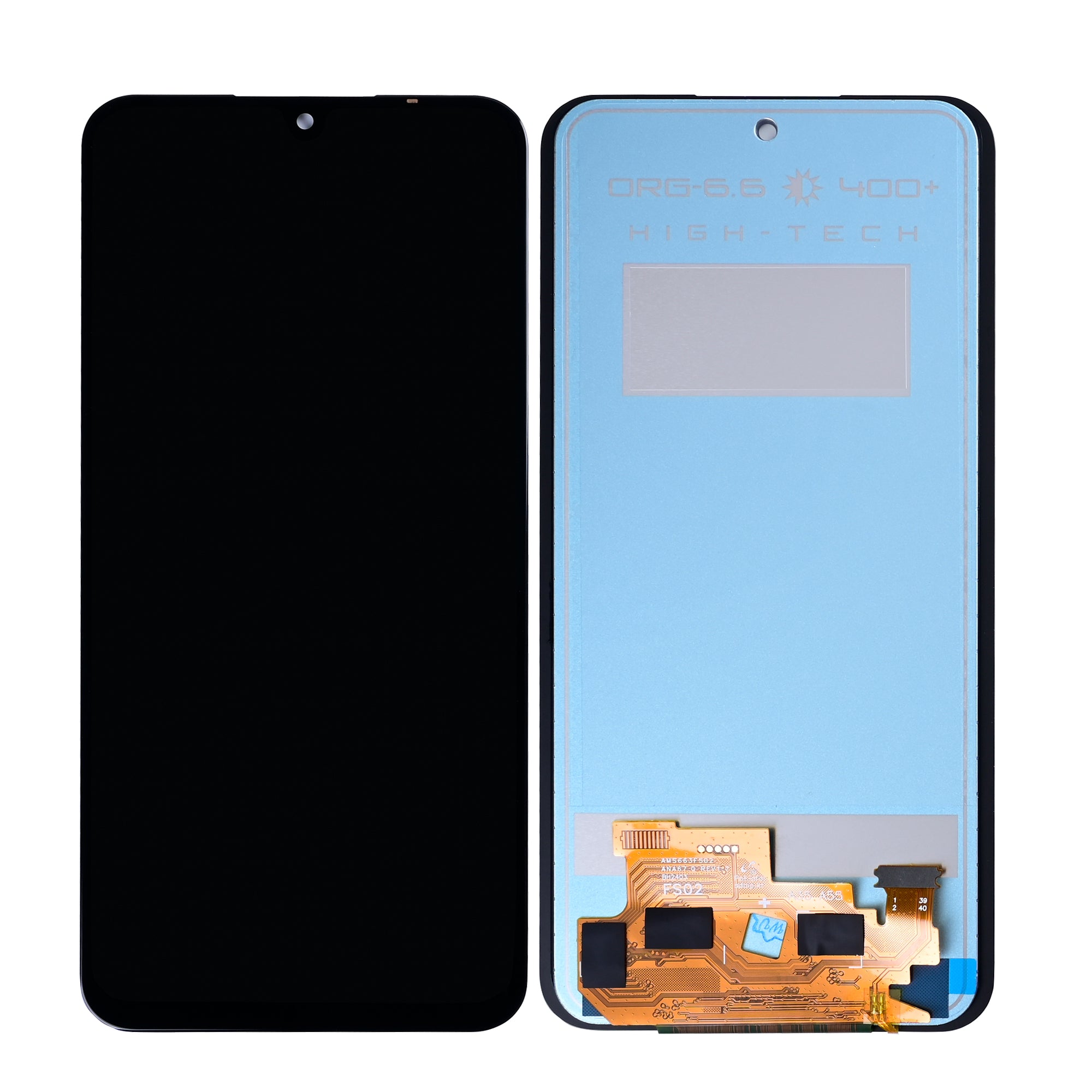 Samsung Galaxy A35 A356B, A55 A556B, M35 M356B Displayeinheit ohne Rahmen Schwarz In-Cell – Bild 3