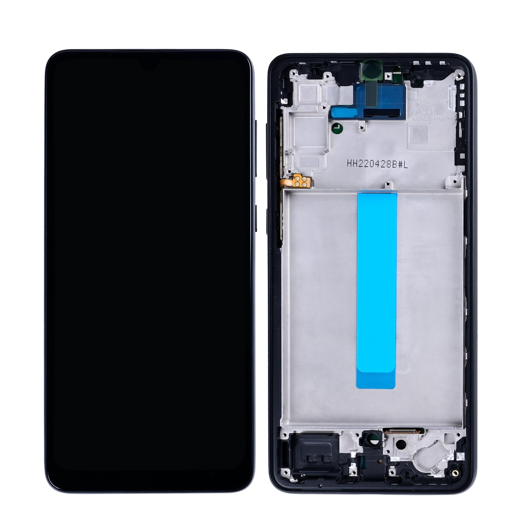 Samsung Galaxy A33 5G A336B Displayeinheit mit Rahmen Schwarz In-Cell – Bild 4