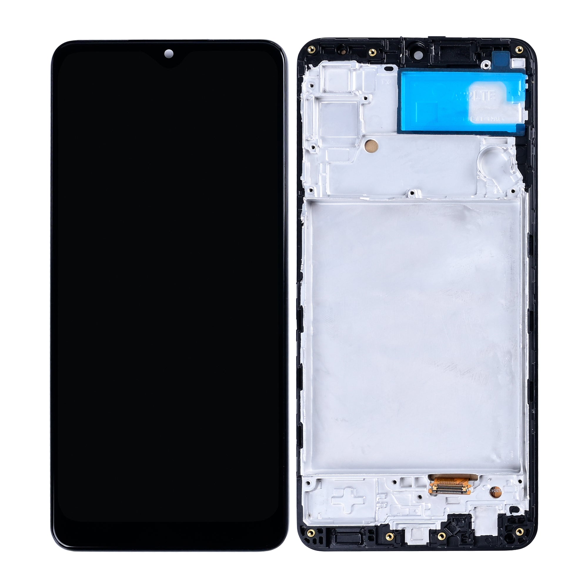Samsung Galaxy A22 4G A225F Displayeinheit mit Rahmen Schwarz In-Cell – Bild 3