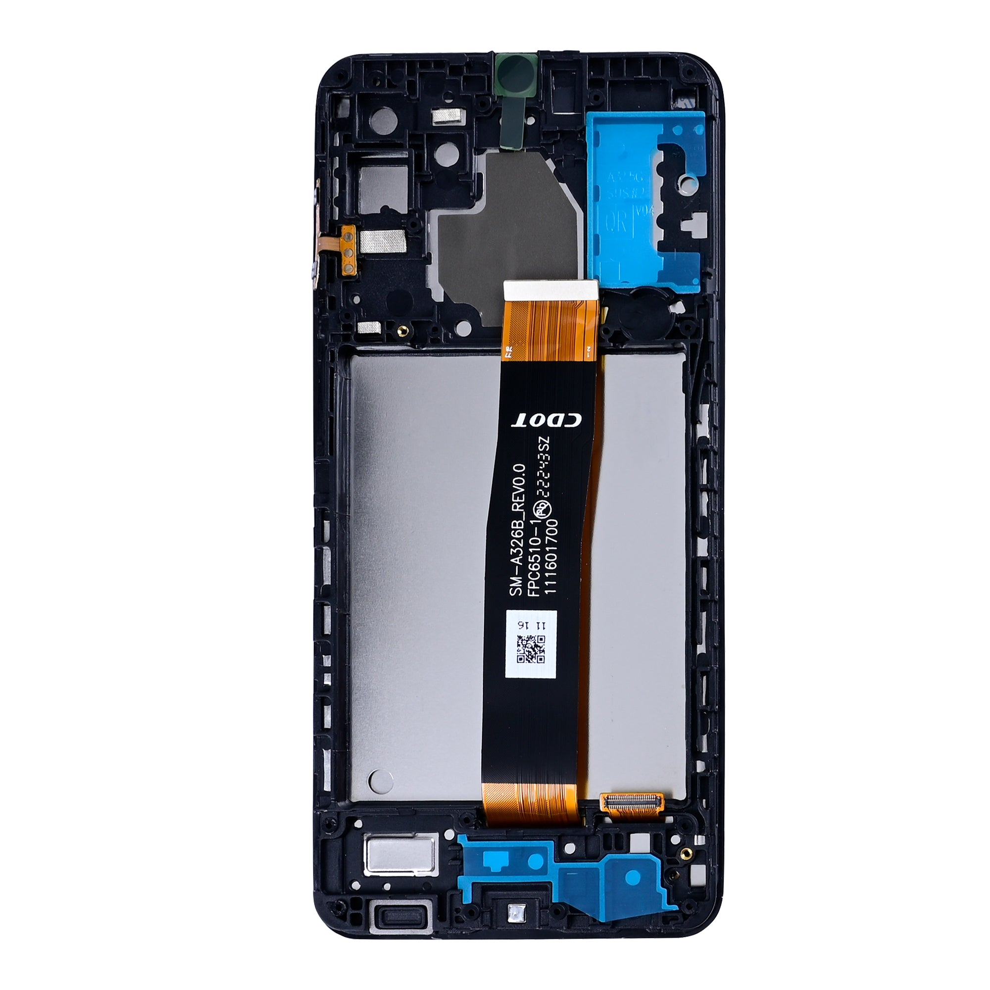 Samsung Galaxy A32 5G A326B Displayeinheit mit Rahmen Awesome Black (Schwarz) In-Cell – Bild 2