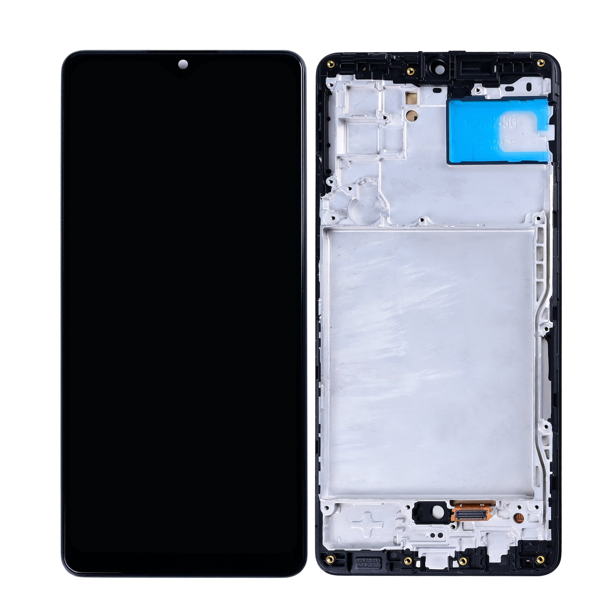 Samsung Galaxy A42 5G A426B Displayeinheit mit Rahmen Prism Dot Black (Schwarz) In-Cell – Bild 3