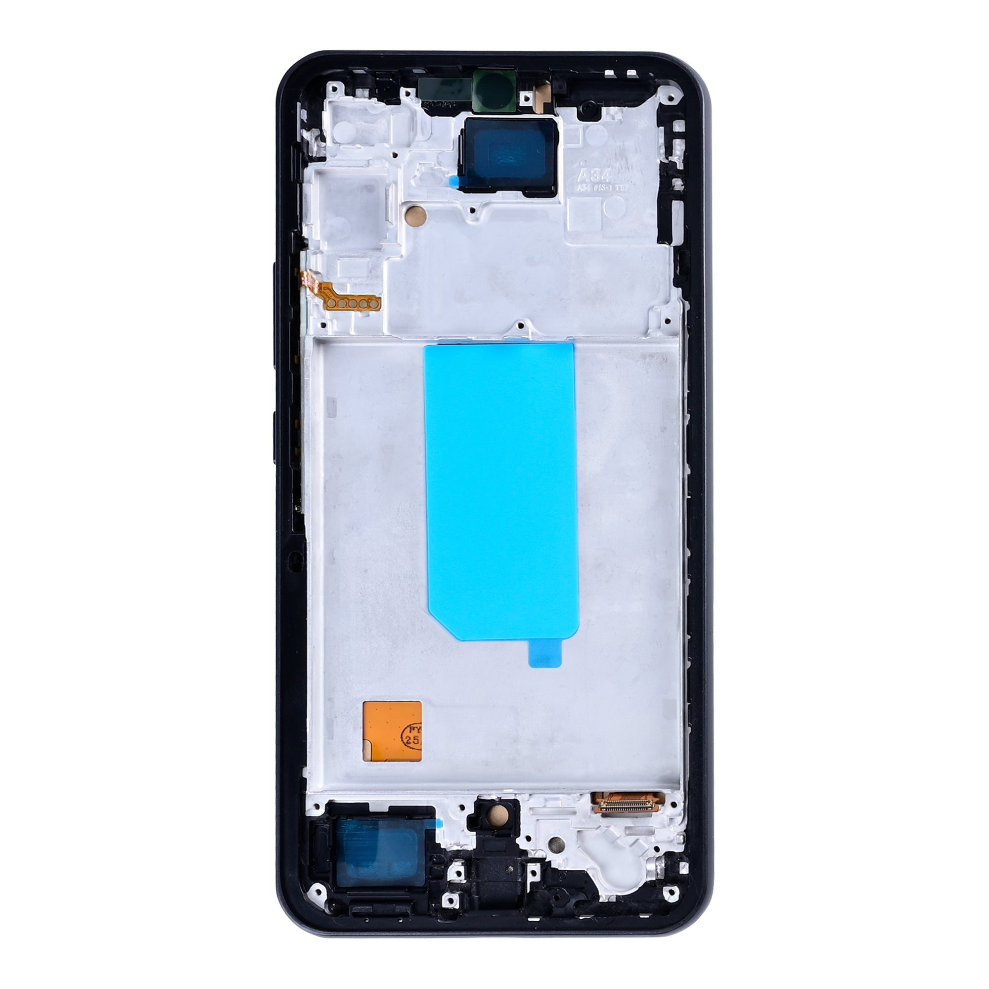 Samsung Galaxy A34 A346B Displayeinheit mit Rahmen Graphit In-Cell – Bild 2