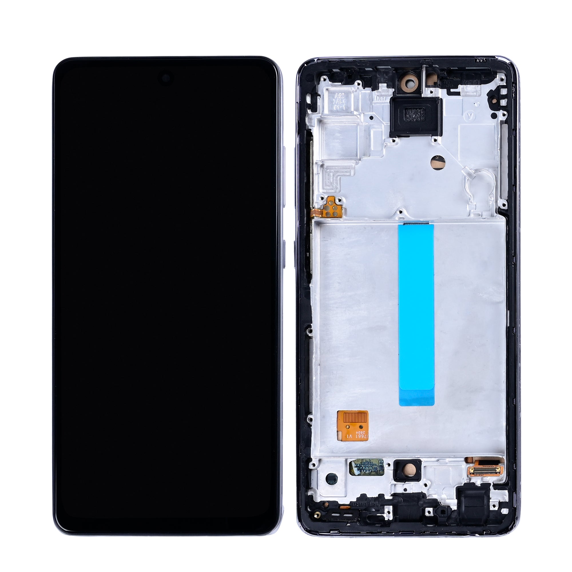 Samsung Galaxy A52 4G A525F, 5G A526B, A52s 5G A528B Displayeinheit mit Rahmen Awesome Black (Schwarz) In-Cell – Bild 4