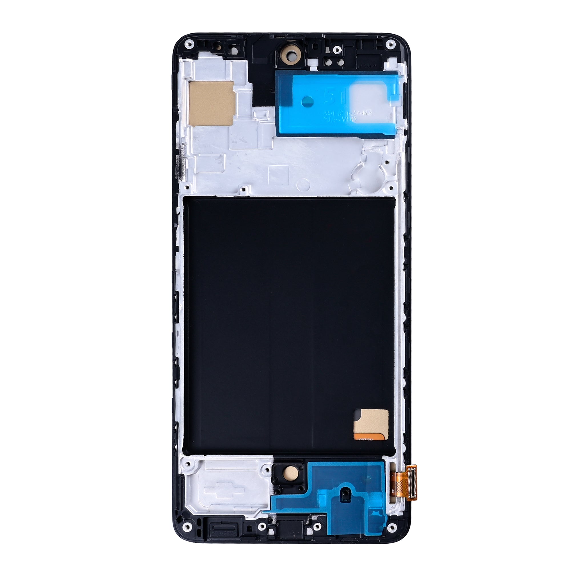 Samsung Galaxy A51 4G A515F Displayeinheit mit Rahmen Prism Crush Black (Schwarz) In-Cell – Bild 2