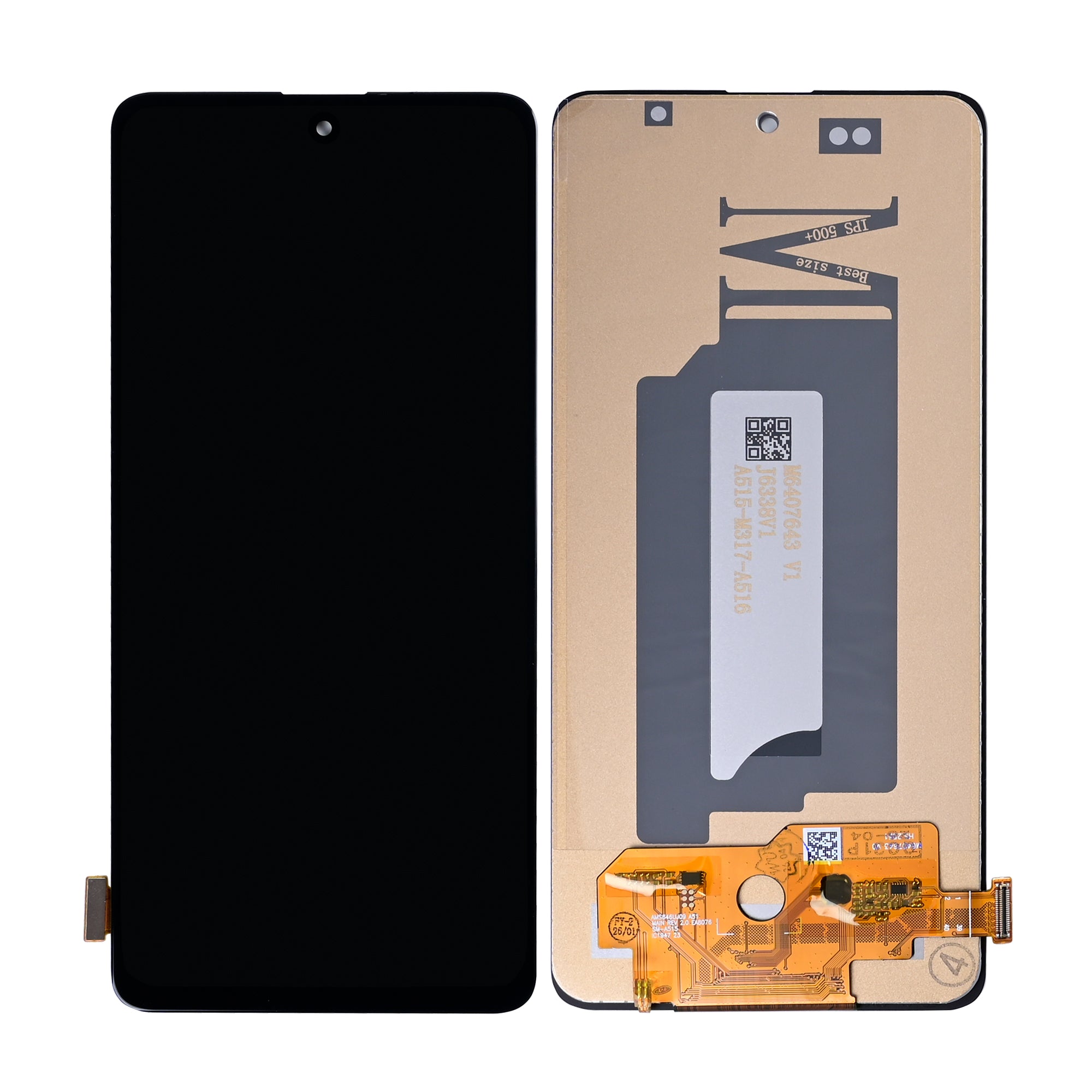 Samsung Galaxy A51 4G A515F Displayeinheit ohne Rahmen Schwarz In-Cell – Bild 3