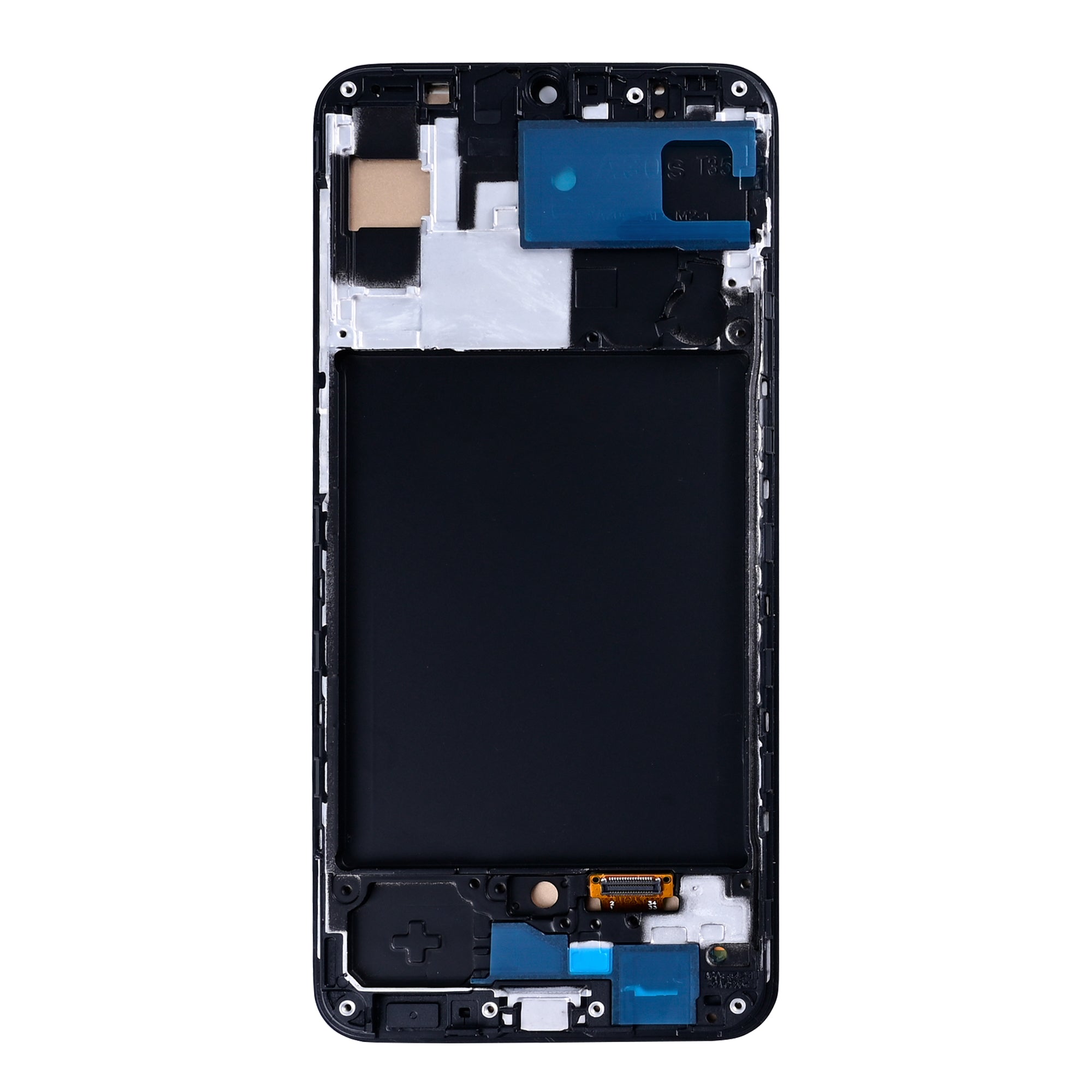 Samsung Galaxy A30s A307F Displayeinheit mit Rahmen Prism Crush Black (Schwarz) In-Cell – Bild 2