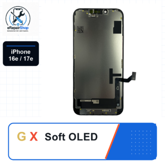 GX Soft OLED Display für Apple iPhone 16e / 17e Replaceable IC GX Display