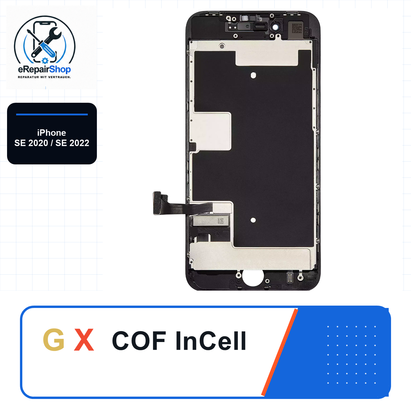 GX COF InCell Display für Apple iPhone SE 2020 / SE 2022 GX Display