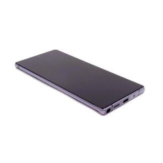 Original Display für Samsung Galaxy Note20 mit Rahmen Gray Service Pack