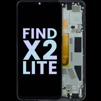 Original Service Pack Display Oppo Find X2 Lite mit Rahmen Schwarz