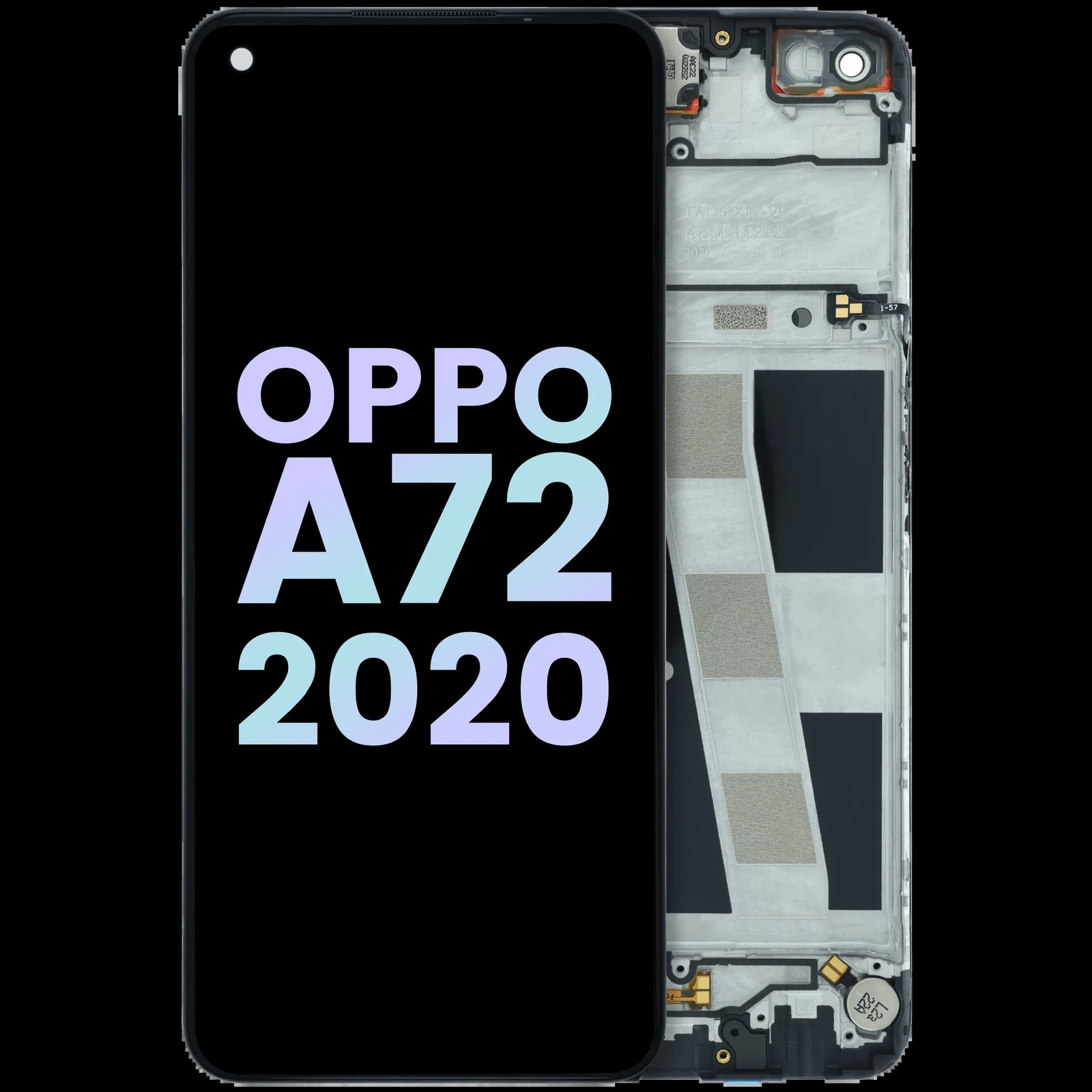 Original Display Oppo A72 mit Rahmen