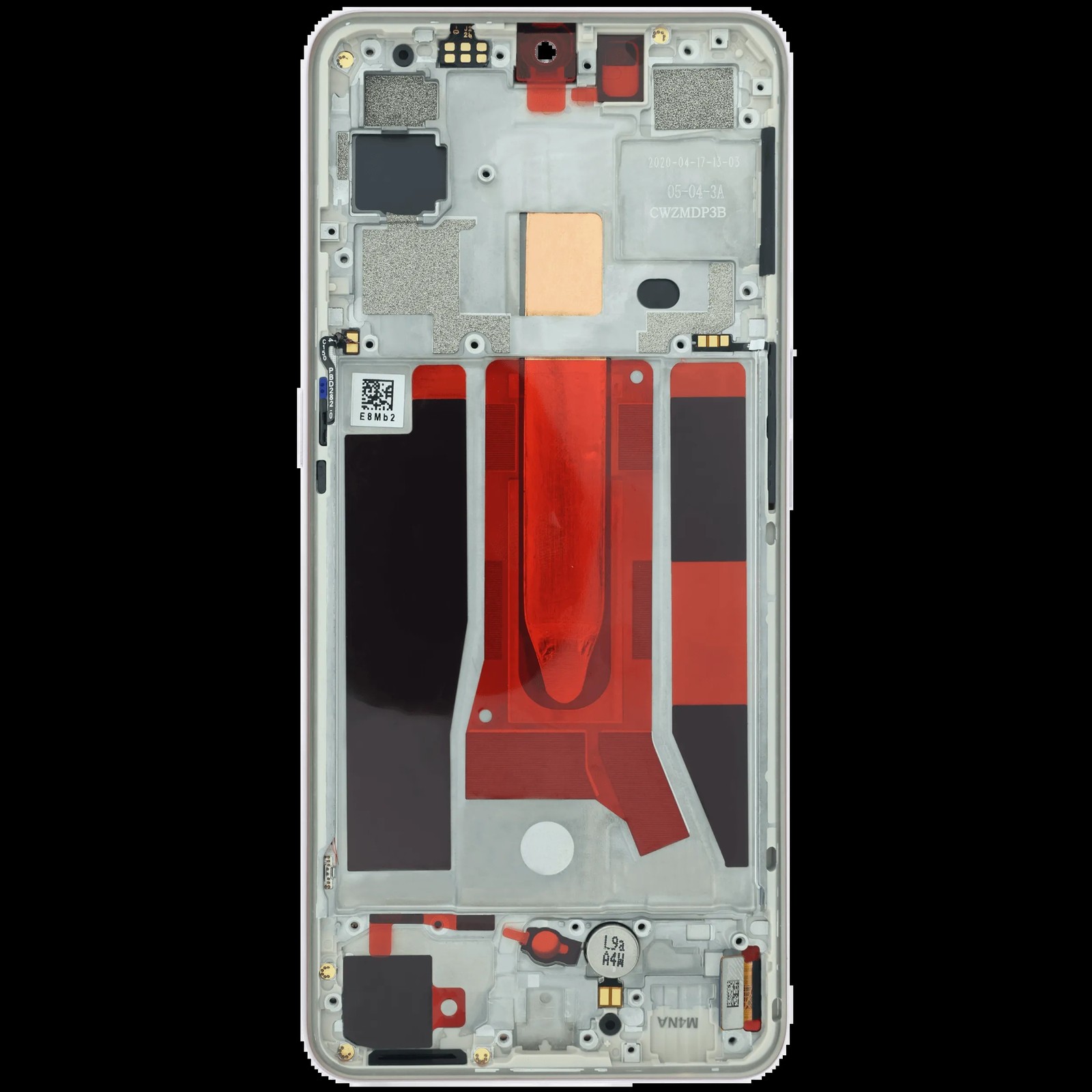 Original Display OPPO Find X2 Lite CPH2005 mit Rahmen Weiß – Bild 4