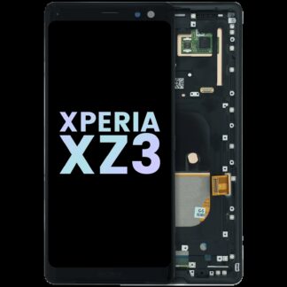 Original Display Sony Xperia XZ3 mit Rahmen Schwarz