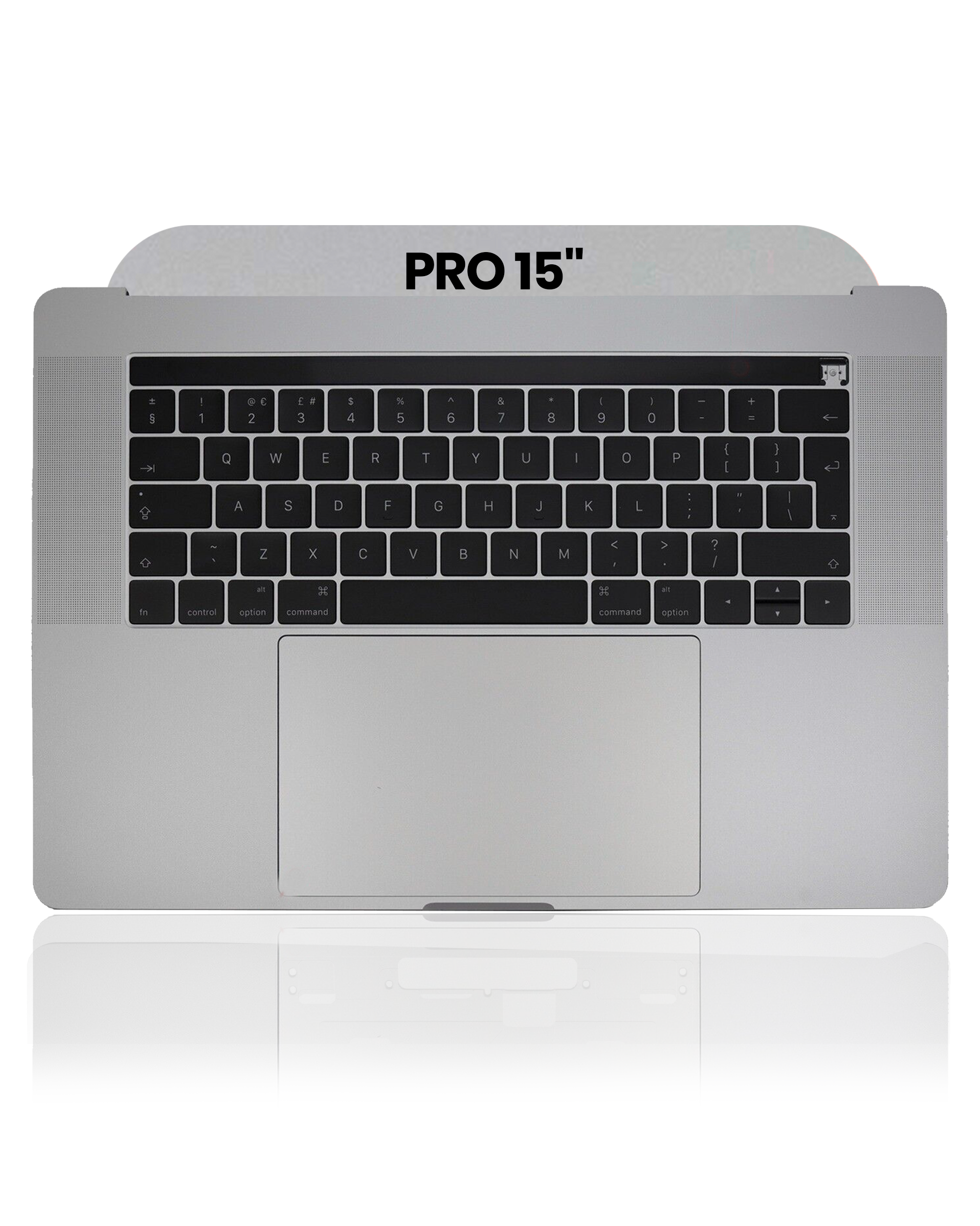 Topcase Tastatur MacBook A1707 2016-2017 ISO UK Grau Original Grade B/C