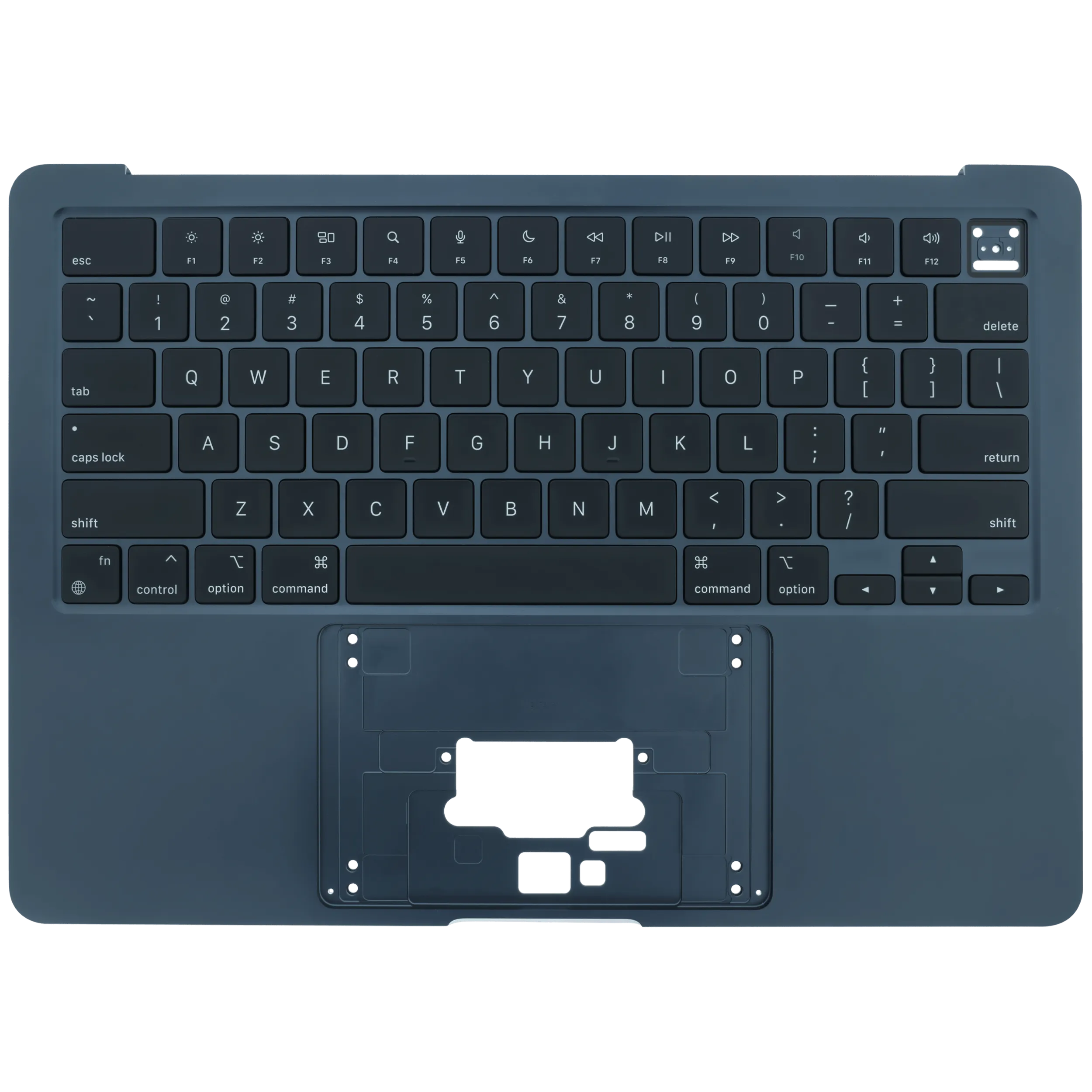 Topcase Tastatur MacBook A3240 2025 ANSI US Midnight Original Grade A – Bild 3