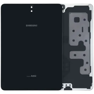Backcover mit Kameraglas Galaxy Tab S3 T820 Schwarz Original Service Pack