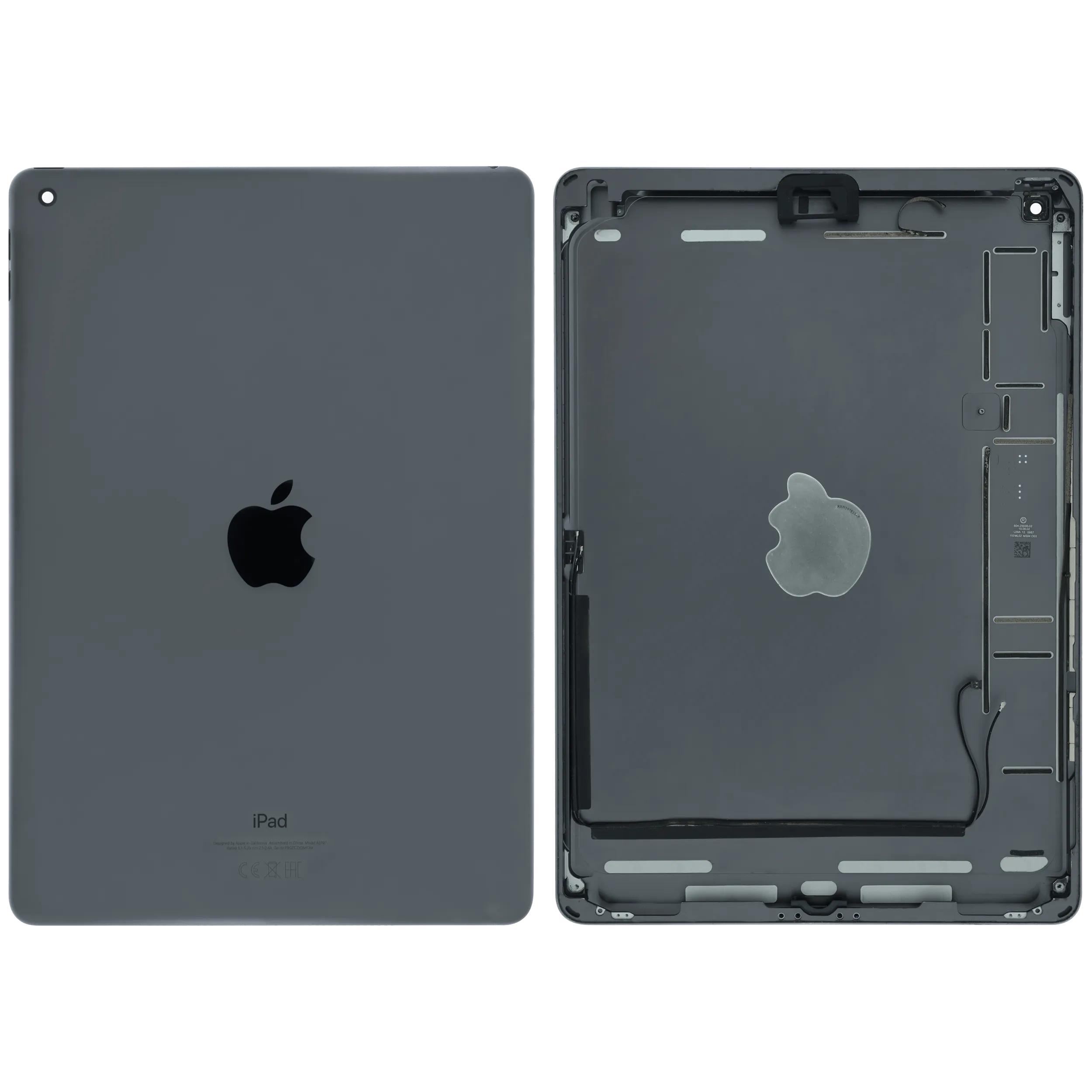 Rückgehäuse iPad 7 2019 Grau Original Grade B – Bild 2